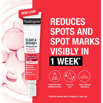 Clear & Defend+ Daily Serum - Sérum proti pupienkom
